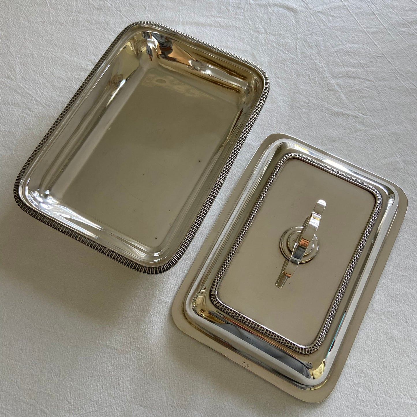 VINTAGE EDWARDIAN SERVING DISH