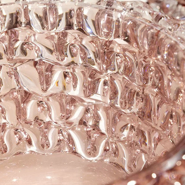 ROSE GLASS - SPIKEY ROSTRATO STYLE VASE - PRE ORDER