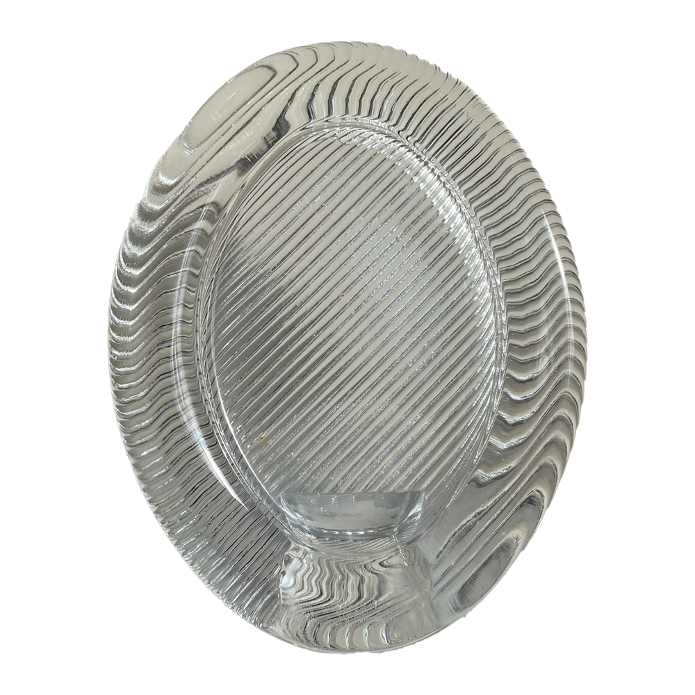 VINTAGE - MIKASA PORTRAIT GLASS PHOTO FRAME – OVAL