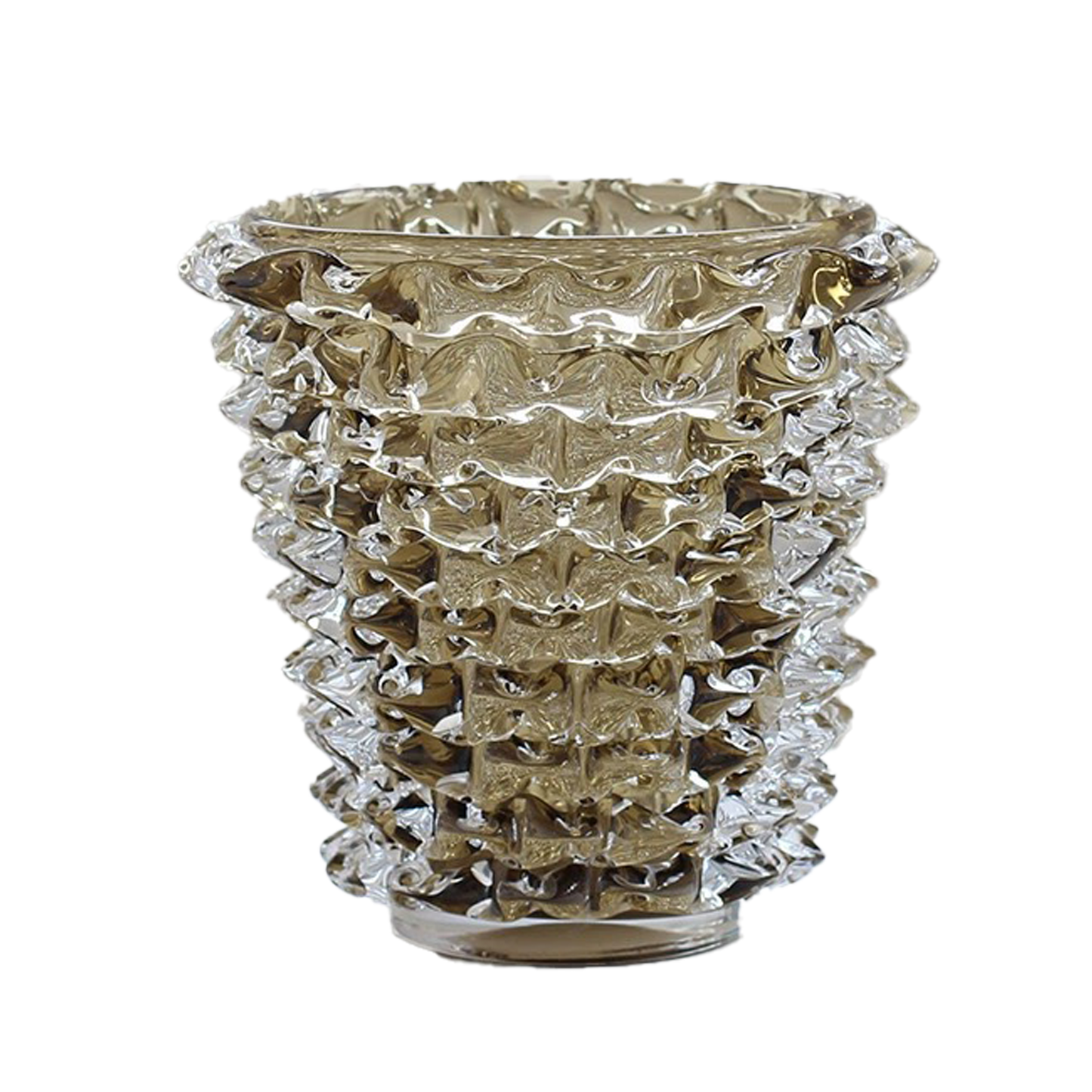 PRE ORDER - SPIKEY ROSTRATO STYLE GLASS VASE