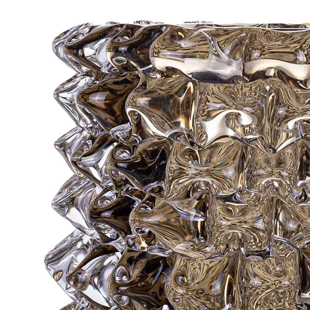 PRE ORDER - SPIKEY ROSTRATO STYLE GLASS VASE