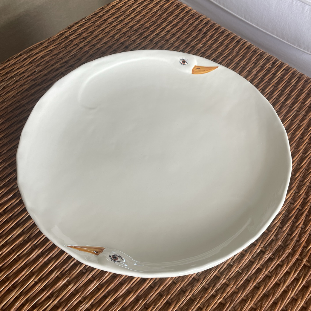 VINTAGE ITALIAN SWAN PLATTER