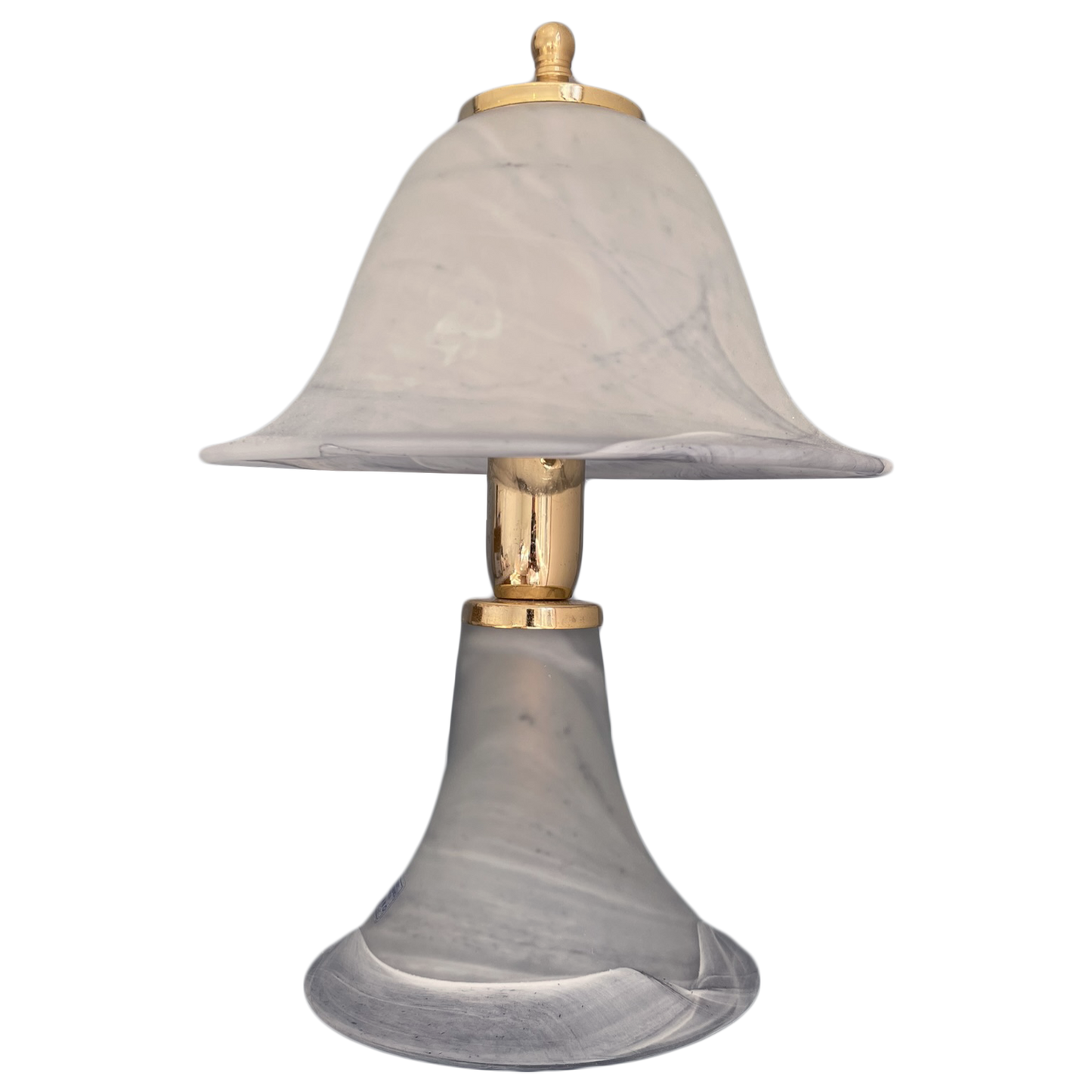 VINTAGE MURANO GLASS MUSHROOM TABLE LAMP