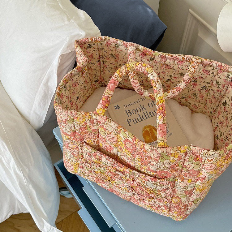 LIBERTY PRINT STORAGE BASKET - PINK