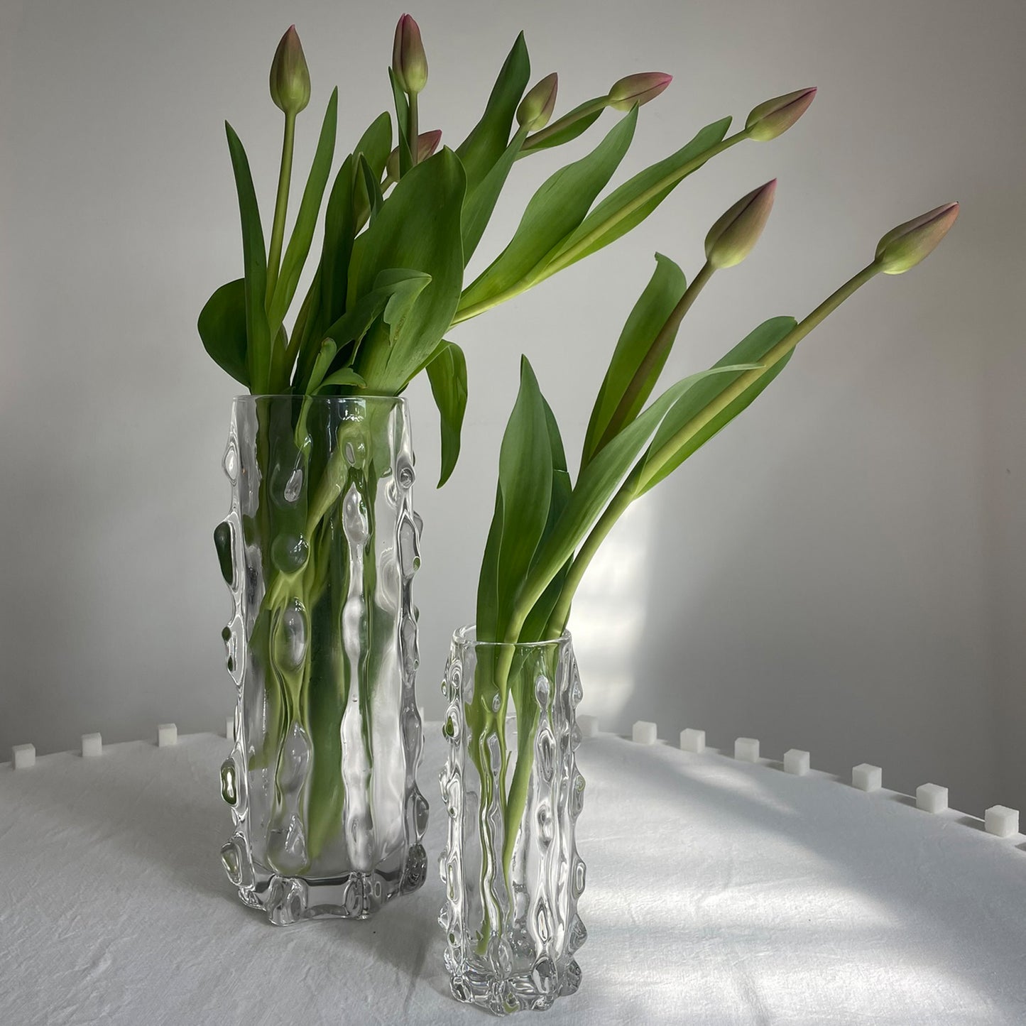 LUMP GLASS VASE - SMALL