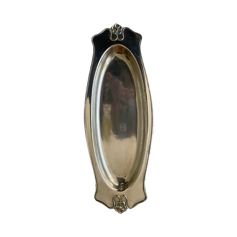 VINTAGE SILVER PLATED SERVING DISH