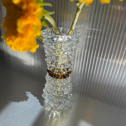 SPIKEY ROSTRATO STYLE STEM VASE