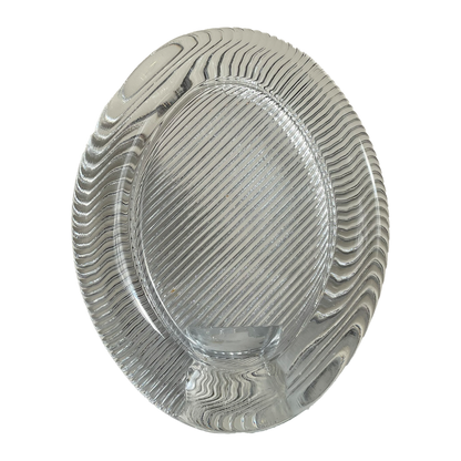 VINTAGE - MIKASA PORTRAIT GLASS PHOTO FRAME – OVAL