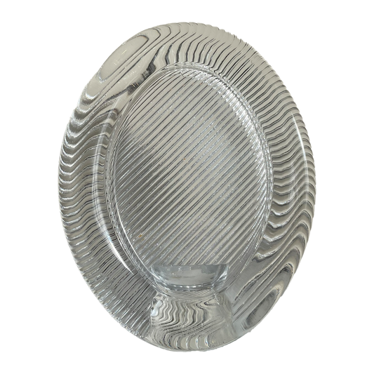 VINTAGE - MIKASA PORTRAIT GLASS PHOTO FRAME – OVAL
