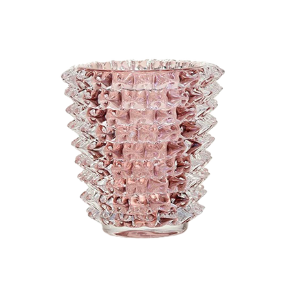 ROSE GLASS - SPIKEY ROSTRATO STYLE VASE - PRE ORDER